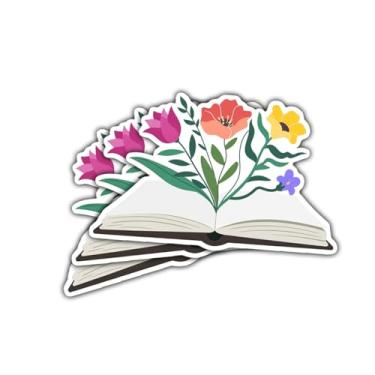 Imagem de Adesivo de vinil de dragão de livro de 3 peças, decalque de vinil divertido para bibliotecários, adolescentes, adultos, estudantes, professores, laptop, Kindle, scrapbook, caderno, garrafa de água