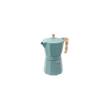 Imagem de Cafeteira Italiana Brinox Verona 300ml Cabo Soft-Touch Verde