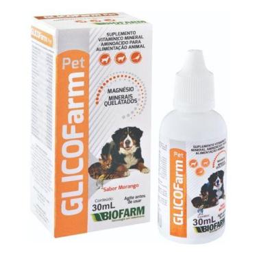 Imagem de Glicofarm Pet Suplemento Vitamínico Mineral Aminoácido 30ml - BIOFARM