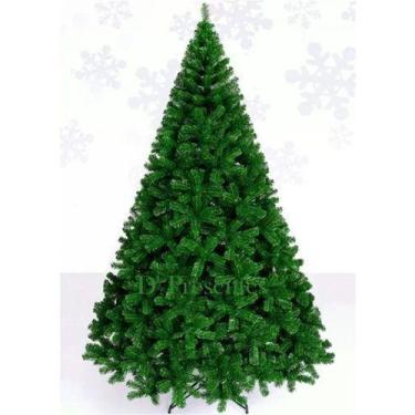 Imagem de Arvore De Natal Verde Pinheiro Luxo 1,80m C/834 Galhos - D' Presentes