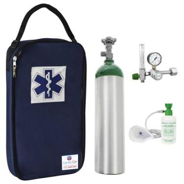 Imagem de Kit Oxigênio Centercor 3L Sem Carga Marinho - Corcenter