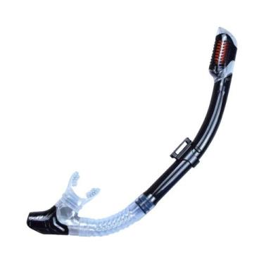 Imagem de Tubo de Snorkel Seco para Crianças e Adultos - Respiração Fácil e Prot