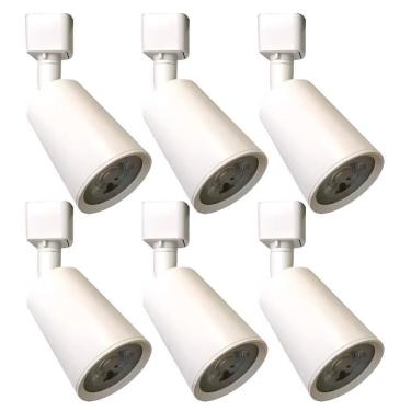 Imagem de Kit 6 Spot Eletrificado 7W 3000K Branco Trilho - Noll Led