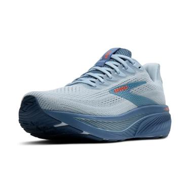 Imagem de Brooks Tênis de corrida masculino Ghost 17 Neutral, Skyway/luar/laranja, 46