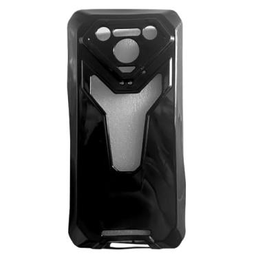 Imagem de MAOUICI Capa para celular Ulefone Armor 34, capa macia de TPU antiimpressão digital [7 polegadas] preta