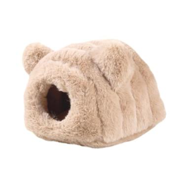 Imagem de Stgfyxgs Cama para Hamster, Casinha Lavável para Porquinho-da-índia, Forro para Pequenos Animais (chinchila, Rato, Gerbil, Ouriço), Casa para Chinchila, Rato, Bege