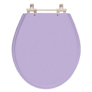 Imagem de Assento Sanitário Carina Bermuda (lilás) Para Vaso Ideal Standard