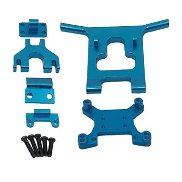 Imagem de WLtoys 124018 Car Metal Front Guard Bumper Shock Tower, azul