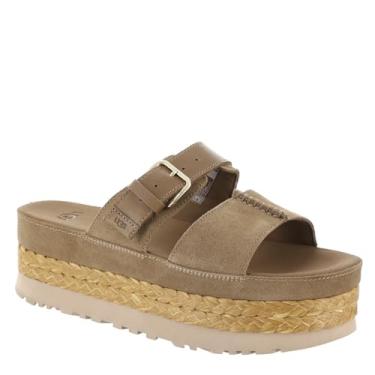 Imagem de UGG Sandália feminina Aubrey Slide, Castanho, 41