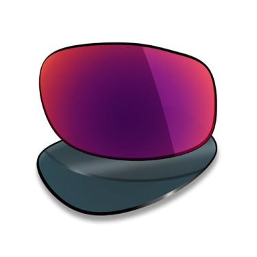 Imagem de Mryok Lentes de reposição polarizadas para óculos de sol Maui Jim Longboard MJ222 61 mm, HD Polarized, proteção UV, resistente a impactos e ajuste perfeito - Midnight Sun