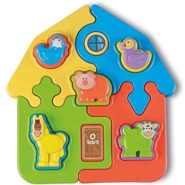 Imagem de Brinquedo QUEBRA-CABEÇA Mania Fazenda Tateti - Calesita