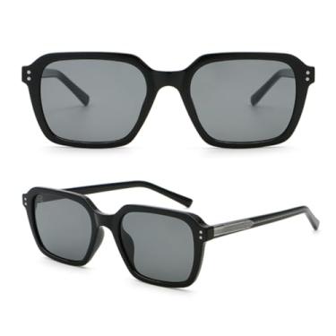 Imagem de VFDHN Óculos de Sol Fashion Feminino UV400 Masculino Polarizado Marrom Verde Estilo Verão (1)