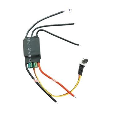 Imagem de DC 7-24V 200W 3 fases BLDC Motorista de partida eletrônico sem escova Hallless DC placa de acionamento eletrônico módulo controlador de velocidade com potenciômetro
