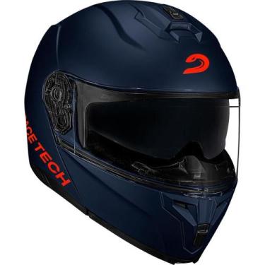 Imagem de Capacete Race Tech Signal Articulado, Azul fosco, 58