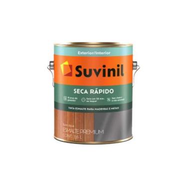 Imagem de Tinta Suvinil para Madeiras e Metais Esmalte Acetinado Seca Rapido 3,6