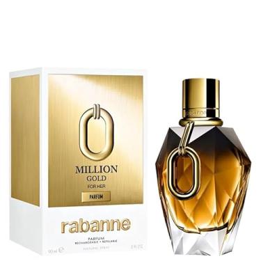 Imagem de Perfume Million Gold For Her Rabanne Feminino Parfum 90ml