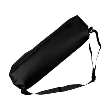 Imagem de BaotyJie Bolsa para tripé, suporte de iluminação, à prova de poeira, em poliéster, ideal para transmissões ao vivo com monopé, para estúdio fotográfico, Preto 38cm X 8cm