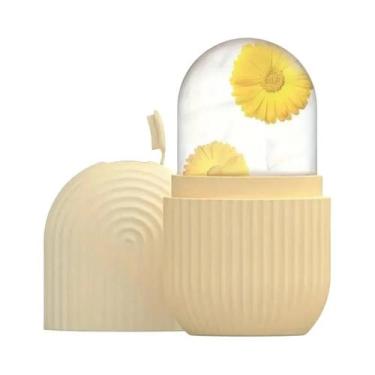 Imagem de Formas De Gelo De Silicone Massageador Facial Contorno Roller Para Olh