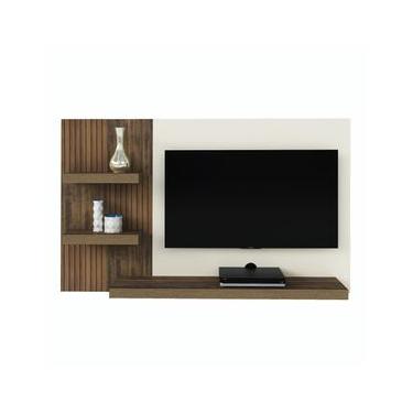 Imagem de Painel Artely Chess para TV`s de até 50" Marrom Cacau