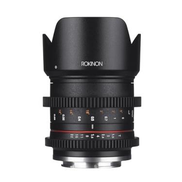 Imagem de Rokinon Lente cinematográfica grande angular de alta velocidade T1.5 de 21 mm para câmeras Fujifilm X Mount
