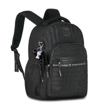 Imagem de Mochila Escolar Rebecca Bonbon Sweet Dreams Preta Coleção 2026 Origina