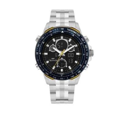 Imagem de Relógio Technos Masculino Ts Digitech Prata - BJ4130AB/1P-Masculino