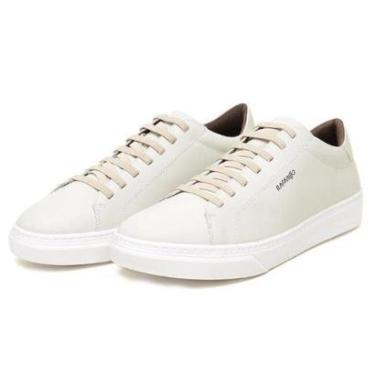 Imagem de Sapatenis Slim Rafarillo Couro Masculino Moderno Flat Sola Borracha Resistente Padrinho Casamento-Masculino