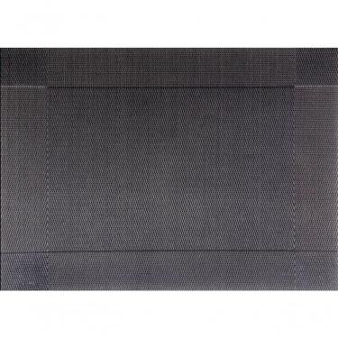 Imagem de Jogo Americano Textilene Colorê 45x30cm - Uzoo Servico Americano Textilene Colore 45x30cm Preto St010285-1