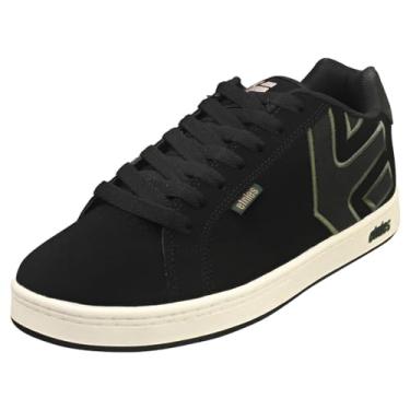 Imagem de etnies Tênis de skate masculino Fader, Preto/Verde, 38
