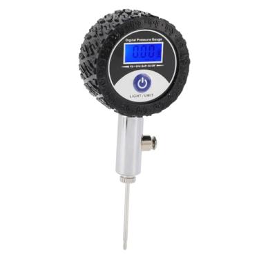Imagem de Alomejor Pressão Digital da Bola, Medidor Eletrônico de Pressão de Ar Com Agulha Destacável para Equipamentos Esportivos de Vôlei de Futebol de Basquete