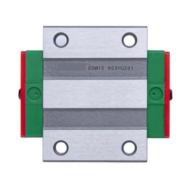 Imagem de EGW15 EGW15CC Trilho de guia linear com controle deslizante guia linear de alta precisão 100-550 mm + 1 peça de impressora 3D deslizante CNC (180 mm)