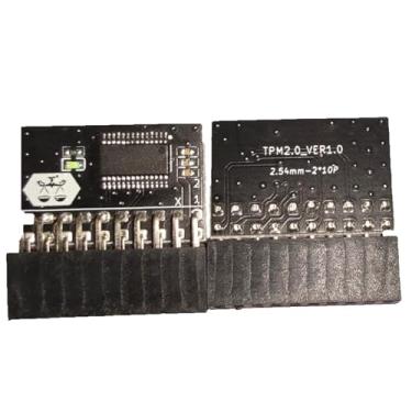 Imagem de Replacement TPM2.0 Encryption Security Module, 20-1 Pin 2 * 10P TPM GA 20-1 Pin Remote...