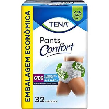 Imagem de Fralda Geriátrica Tena Pants Confort G/EG com 32 Unidades