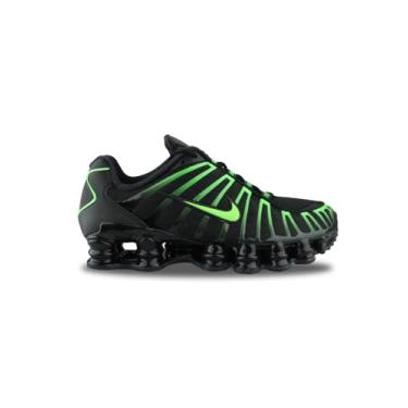 Imagem de Nike Shox TL Tênis masculino (preto/preto/verde Strike), Preto/Preto/Verde Strike, 38