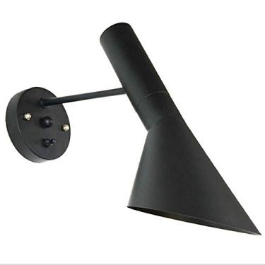 Imagem de Lustre de interior, aplique de parede oblíquo em ferro, candeeiro de cabeceira para quarto, sala de estar, sala de jantar, escritório, bar, estilo nórdico, luminárias de parede e arandelas,