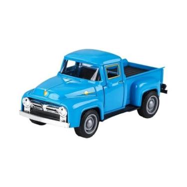 Imagem de Brinquedo De Caminhão De Metal Vermelho Vintage Em Escala 1:32, Mini D