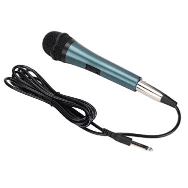 Imagem de Akozon Microfone de Mão XLR Dinâmico para Desempenho Vocal - Design Cardióide para Redução de Ruído, Cabo de, Compatível Com Alto-falantes, Mixers e Home Theaters