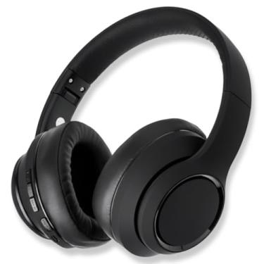 Imagem de Fone de Ouvido Bluetooth 5.3 On-ear. Cancelamento de Ruído e Regulavel para Corridas e Academia, Headphone Sem Fio com Microfone Integrado Confortavel e Dobravel Compativel com Android e IOS. (Preto)