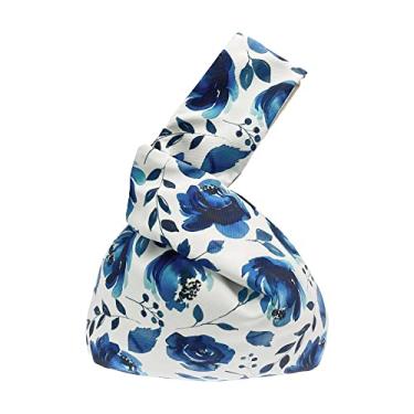 Imagem de BAR AUTOTECH Bolsa de pulso elegante de algodão com estampa japonesa, bolsa de mão, bolsa de lona portátil para mulheres, mulheres, Rosa azul, Water-Resistant Fabric