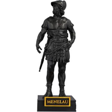 Imagem de Estátua Menelau Rei da Lacedemónia - Herói Grego (Cor Aurum Noctis)
