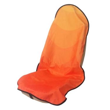 Imagem de nbnhxnff Capa protetora para assento de carro, toalha de suor, assentos dianteiros para academia, corrida, natação, praia e caminhadas, capa de assento universal à prova d'água para carro, caminhões