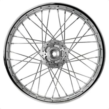 Imagem de Par De Roda Titan 125 00/04 Fan 125 05/08 Freio A Disco