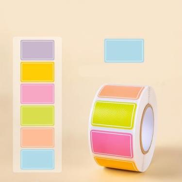 Imagem de Etiquetas removíveis para escrever – Adesivos autoadesivos de organização para recipientes de alimentos, etiquetas impermeáveis seguras para freezer, para frascos, armazenamento de despensa e
