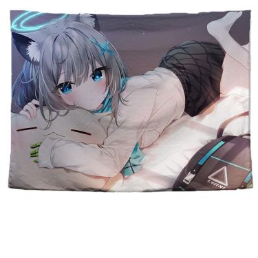 Imagem de Arquivos de tapeçaria Sands Wolfs Shirokos Blues 150x100cm