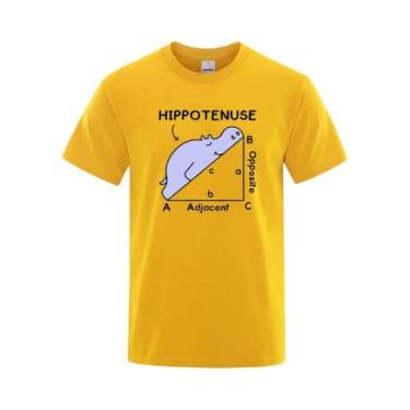 Imagem de Camiseta De Algodão Com Estampa Engraçada De Funções Trigonométricas P