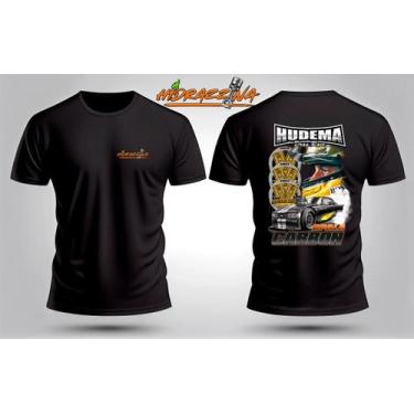 Imagem de Camiseta Hudema - Estampa Senna, Preto, M