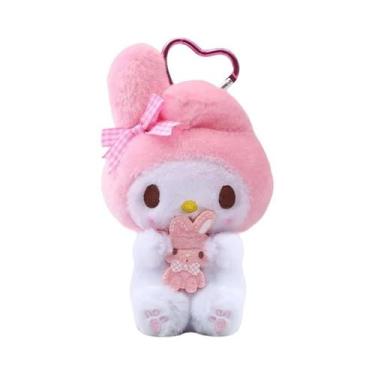 Imagem de Chaveiro De Pelúcia Hello Kitty Kuromi Melody Pachacoo Cinnamoroll Bri