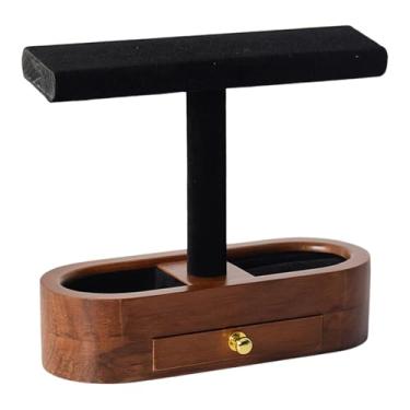 Imagem de Deevoka Porta-pulseiras, Organizador de Pulseiras, Suporte para Joias, Torre para Exibição de Joias, 2 Camadas com Gaveta