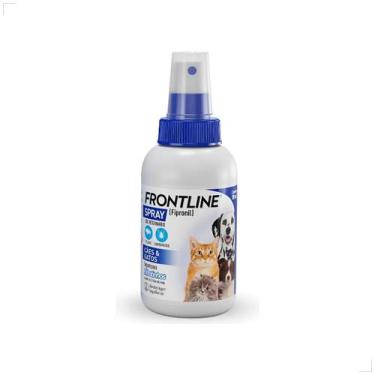Imagem de Frontline Spray Anti pulgas e Carrapatos Cães Gatos 100ml, 100ml