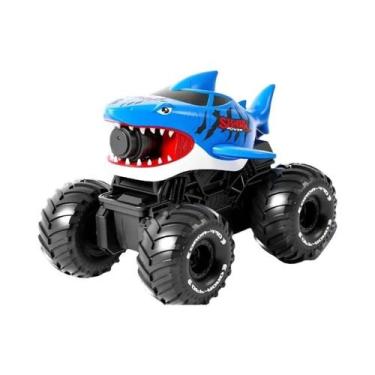 Imagem de Carro RC Tubarão Amfíbio Com Alcance De 10M, Caminhão Com Arma De Água